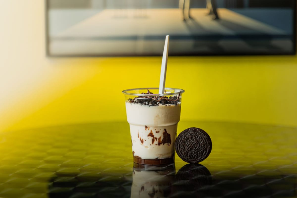 Milk-shake pistache ou Oreo