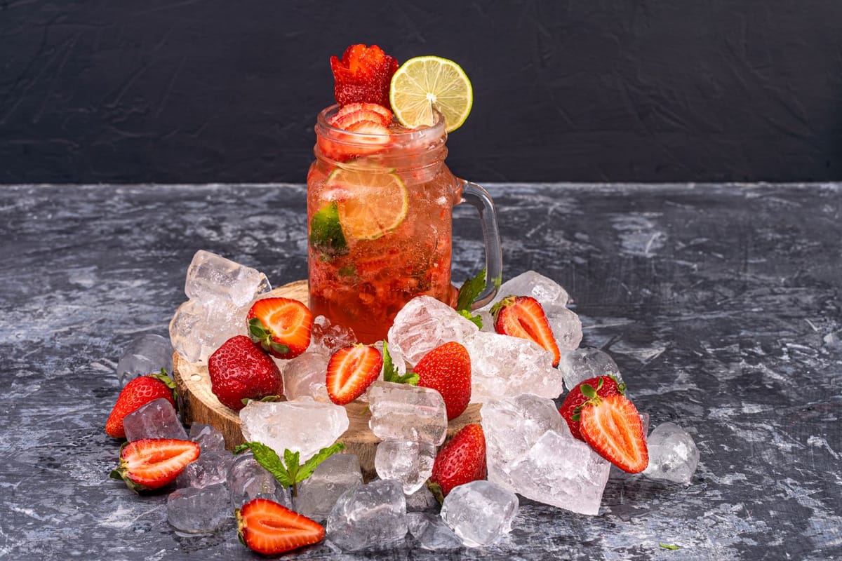 Mojito fruits rouges