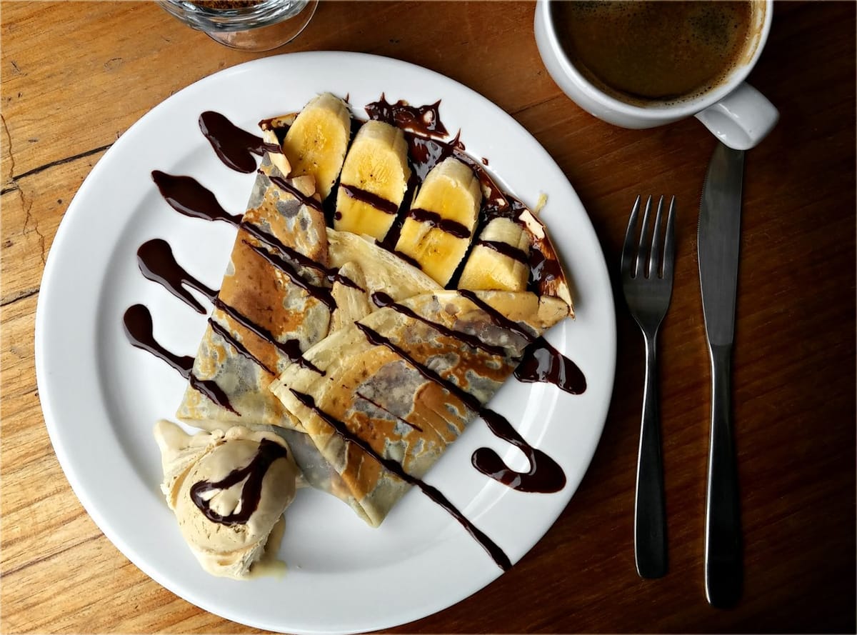 Crêpe au chocolat