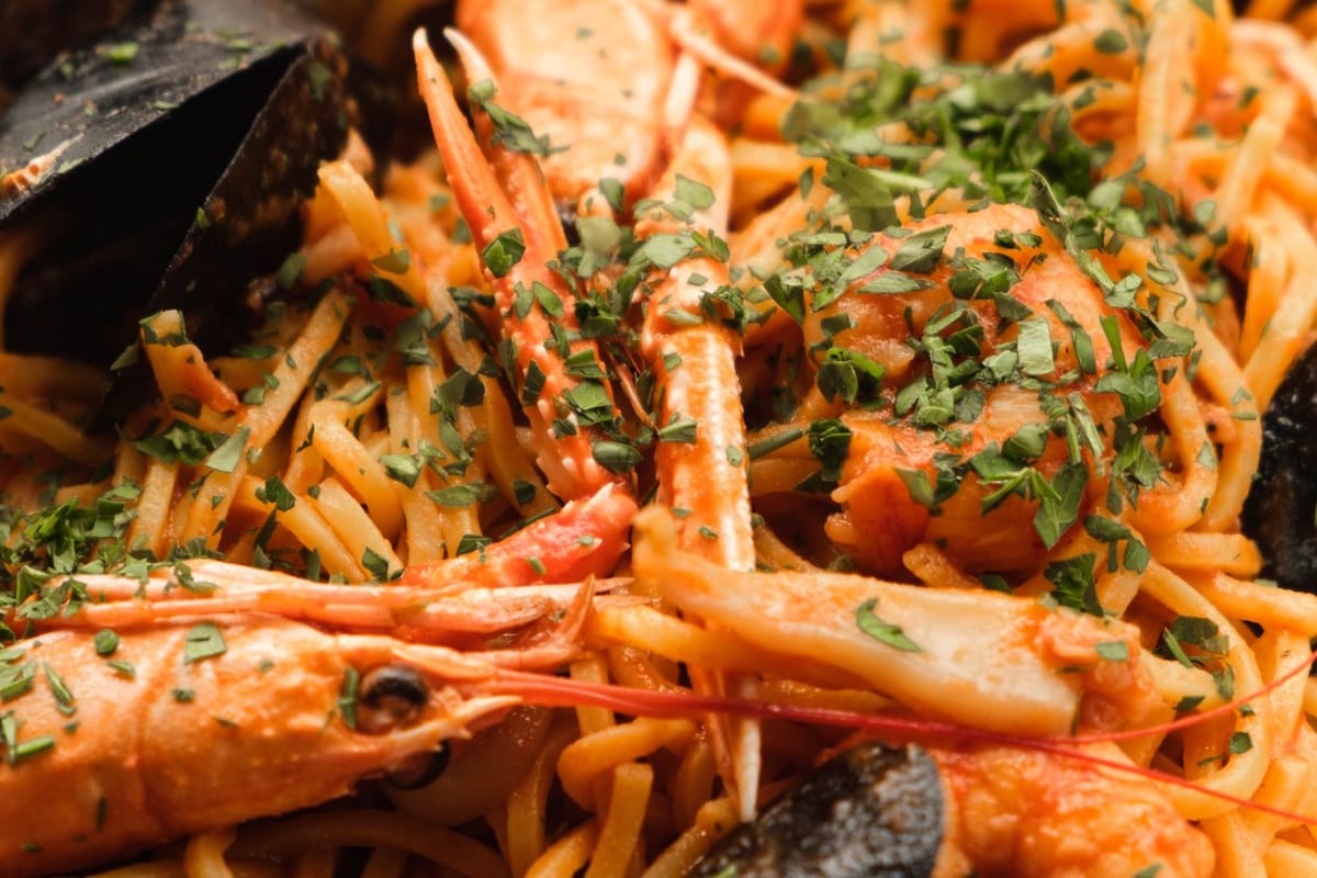 Pâtes fruits de mer